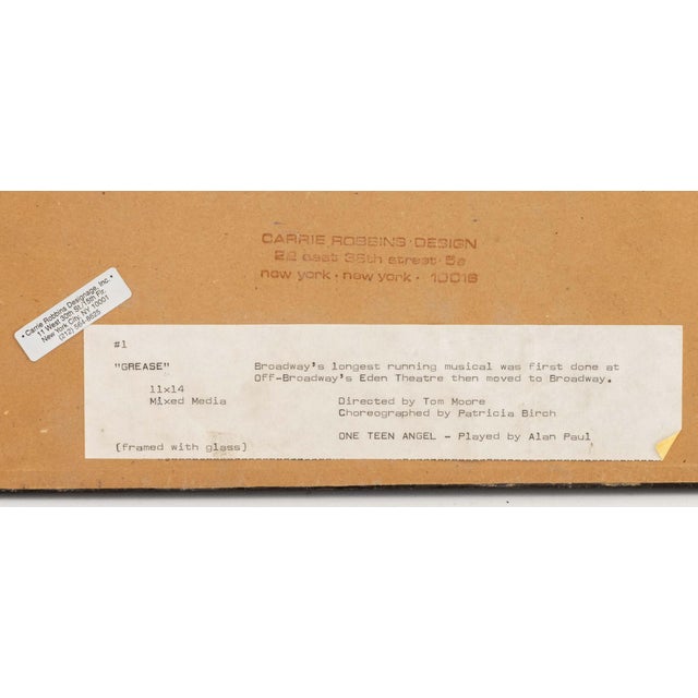 Carrie Mae Robbins Two "Grease" Costume Designs, 1972 For Sale - Image 9 of 16