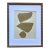 2026 "Rottura" Abstract Minimalist Painting on Paper by Artist r.k. Red For Sale