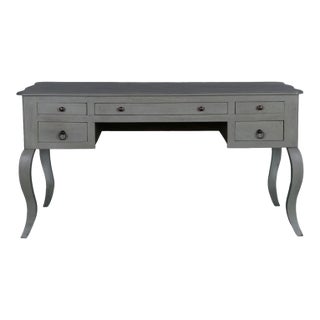 Queen Anne Style Solid Wood Dressing Table For Sale