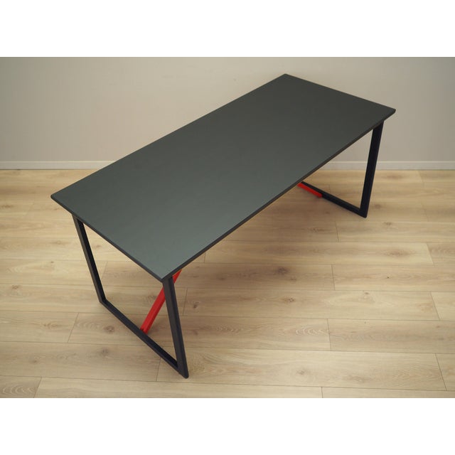 Italian Acacia Desk, 1980s For Sale - Image 9 of 18