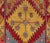 Vintage Turkish Oushak Runner With Bold Gold, Red, and Sky Blue Medallions For Sale - Image 10 of 13