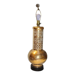 1950s Hollywood Regency Egyptian Revival Table Lamp