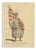 Jefferys, Ensign of the German Infantry with Red and White Flag, Costume of 1588, 1757, Engraving For Sale