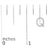 Early 21st Century 10K White Gold 1/10 Cttw Diamond 'Q' Initial Stud Earring For Sale - Image 5 of 5