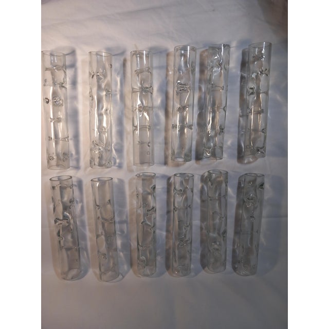 Mid-Century Pendant with 12 Glass Tubes from Doria Leuchten, 1970s For Sale - Image 10 of 18