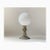 Italian Bronze Cherub Table Lamp with Opaline Orb Sphere, 1970s For Sale - Image 12 of 12