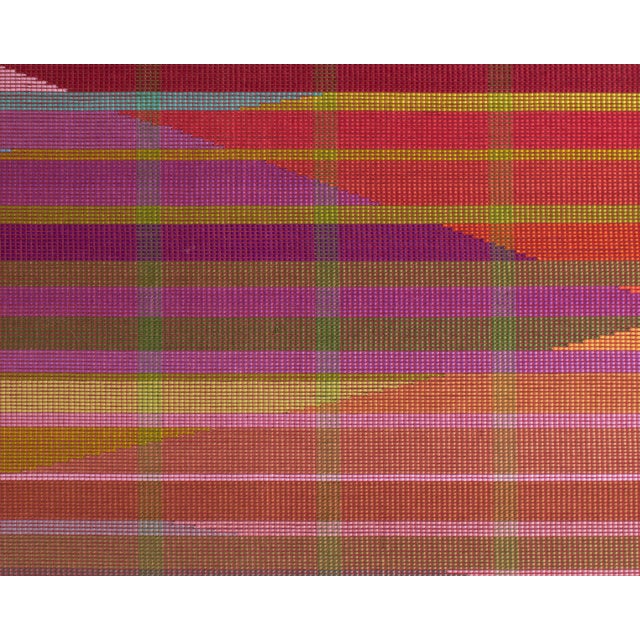 1980s 1981 Textile Art by Alberta S. Parkinson For Sale - Image 5 of 9