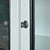 Black Vintage Glass and Iron Medical Cabinet, 1970s For Sale - Image 8 of 11