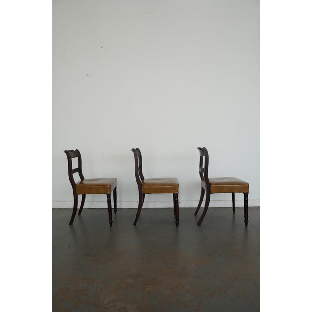 Vintage Regency-Style Dining Chairs (Set of 6) For Sale - Image 11 of 17