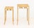 Modern Seagrass and Shell Nesting Tables, 2 For Sale - Image 9 of 9