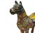 Maroon Vintage Oriental Chinese Reddish Maroon Cloisonne Metal Horse Figure A For Sale - Image 8 of 16