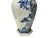 Vintage Chinese Blue White Hexagonal Flower Bird Porcelain Vase For Sale - Image 14 of 15
