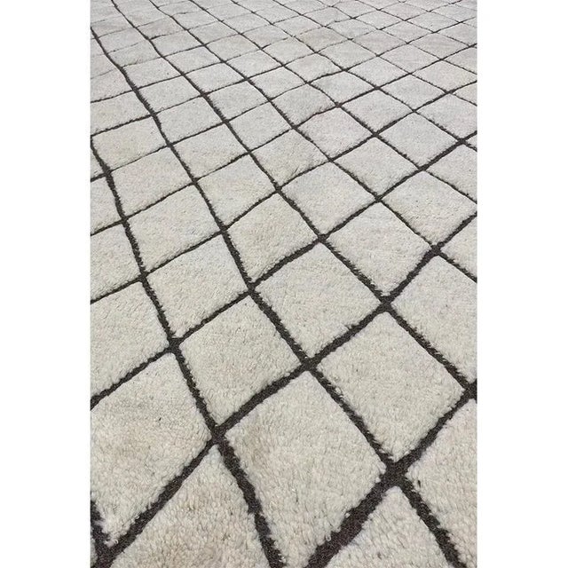 2010s Handwoven Moroccan Style Area Rug 8'3"×9'10" For Sale - Image 5 of 11