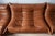 Togo Set in Cognac Brown Leather, 1970s, Set of 5 For Sale - Image 14 of 18