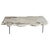 Andrianna Shamaris Minimalist Live Edge Petrified Wood Coffee Table For Sale - Image 15 of 18