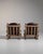 1970s Brutalist Brown Wood Pair of Club Chairs For Sale - Image 12 of 15