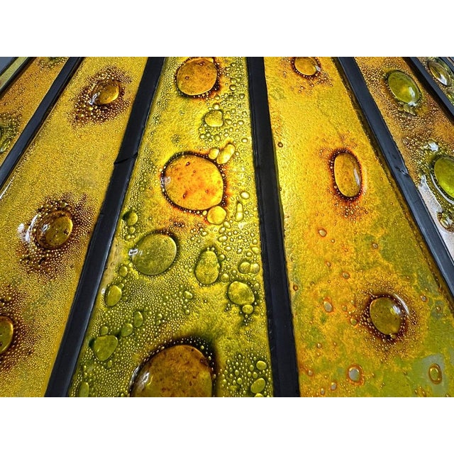 Brutalist Ceiling Lamp by Felipe Delfinger for Feders, 1970s For Sale - Image 13 of 17