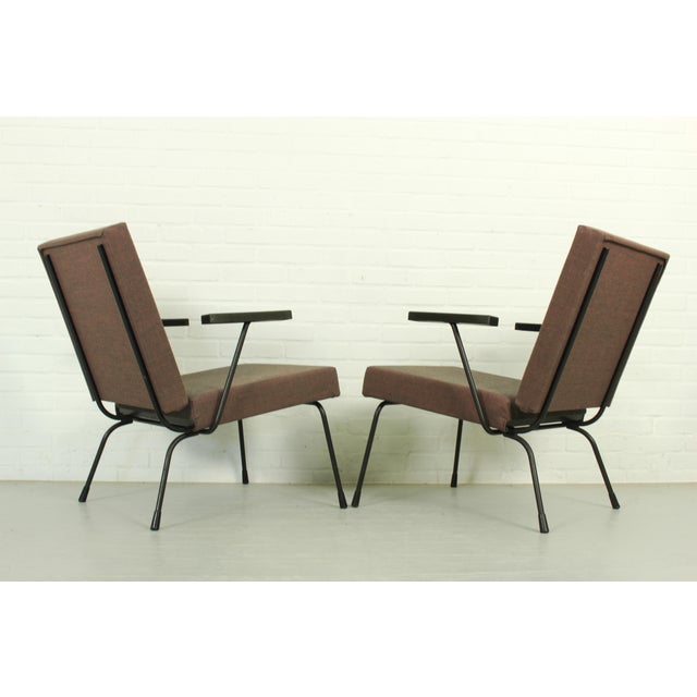 1407 Armchairs by Wim Rietveld for Gispen, 1950s, Set of 2 For Sale - Image 13 of 16