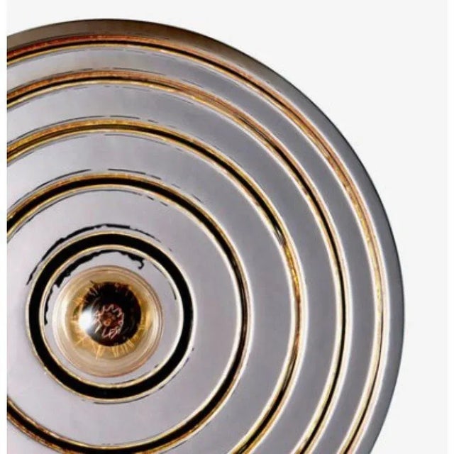 Not Yet Made - Made To Order Echo Silver Wall Light by Radar For Sale - Image 5 of 8