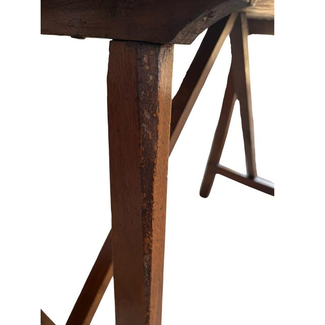 Wood Antique Italian Capretta Side Table, 1800s For Sale - Image 7 of 13