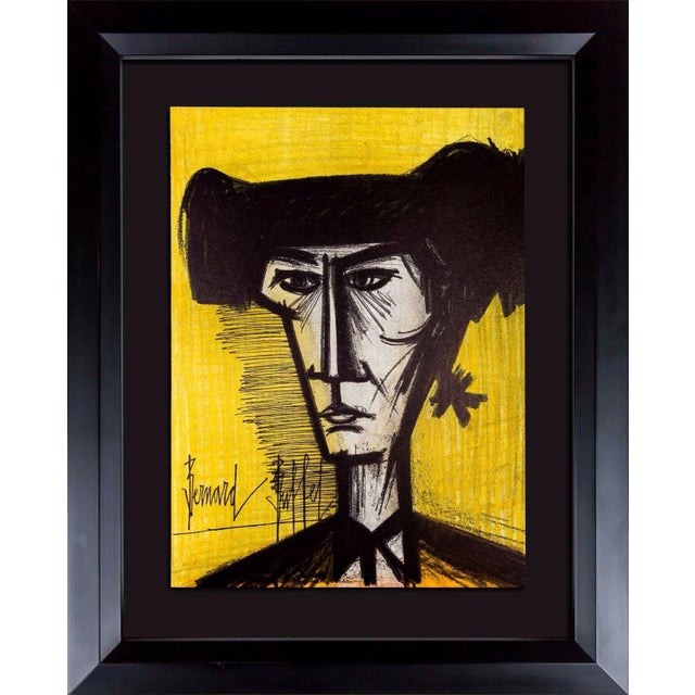 1960’s Bernard Buffet Torero Framed Print For Sale