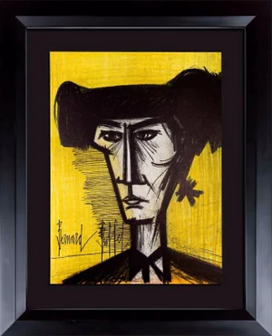 1960’s Bernard Buffet Torero Framed Print