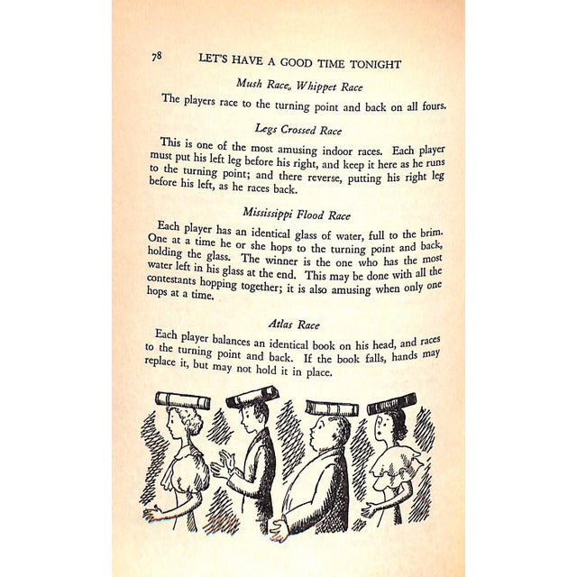 "Let's Have a Good Time Tonight: An Omnibus of Party Games" 1938 Goddard, Gloria and Wood, Clement For Sale - Image 4 of 8