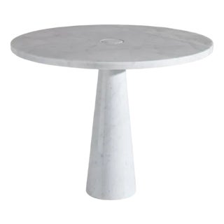 White Marble Eros Table by Angelo Mangiarotti for Skipper, 1990s For Sale