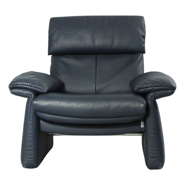 Leather Armchair Lugano by Erpo Int., 1985 For Sale