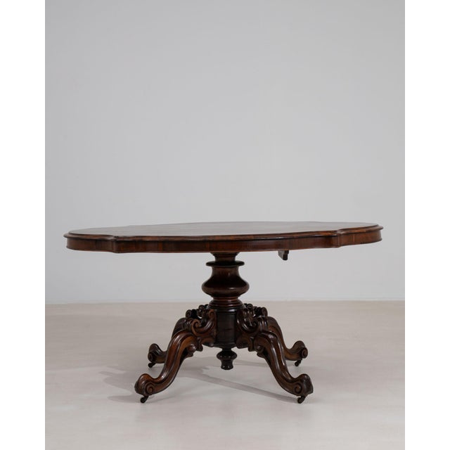 Victorian Tilt-Top Table with Hidden Compartment on Casters, Antique, United Kingdom, 19th Century For Sale - Image 9 of 18