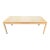 Vintage Bernhardt Shibui Collection Chinoiserie Style Ivory Extension Dining Table For Sale