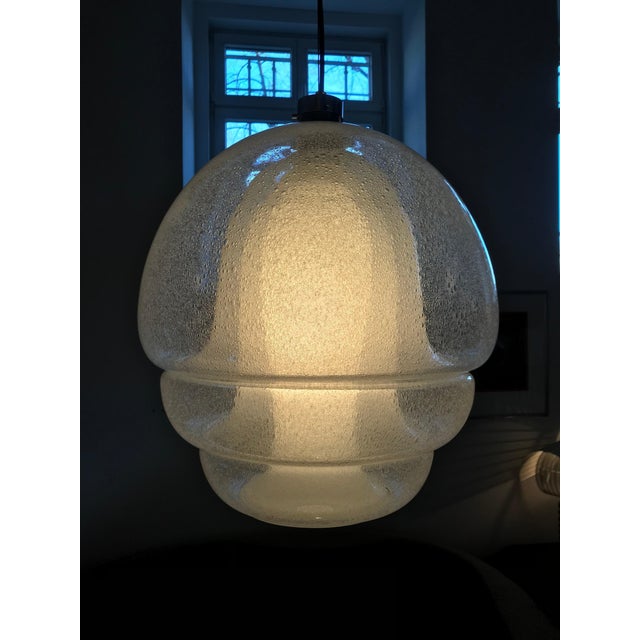 LS 134 Medusa Glass Hanging Lamp attributed to Carlo Nason for Mazzega, 1960s For Sale - Image 8 of 15
