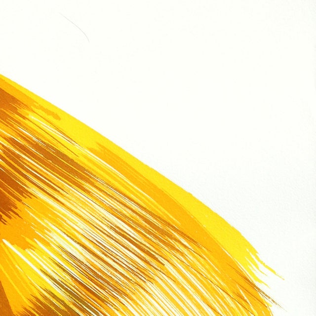 Contemporary The Caramel Dress 5 - Abstract Flowy Minimalist Figurative Ink Painting on Paper by Bettina Mauel For Sale - Image 3 of 5