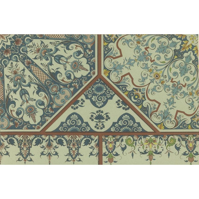 Rococo Ceiling Decoration Rococo and Baroque Panel Motifs, 1869, Paper For Sale - Image 3 of 10