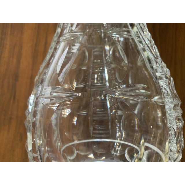 Large Crystal Vase, 1970s For Sale - Image 14 of 18