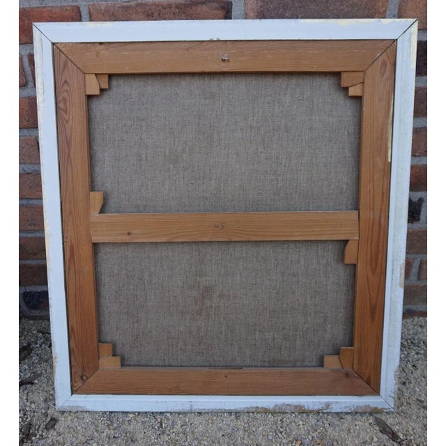 Belgium Painting, 20th-Century, Oil on Canvas, Framed For Sale - Image 6 of 8