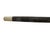 Antique walking stick cane with finely carved Eagle head crafted from deer antler. Mounted on a textured wood shaft with...