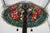 1980s Dale Tiffany Inc Stained Leaded Glass Lamp For Sale - Image 4 of 14