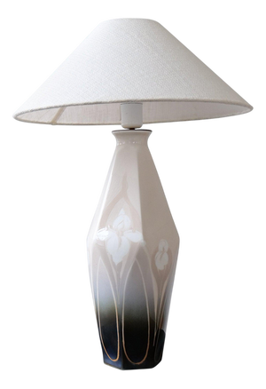 Art Nouveau Ceramic Table Lamp from Rörstrand Sweden, 1900s