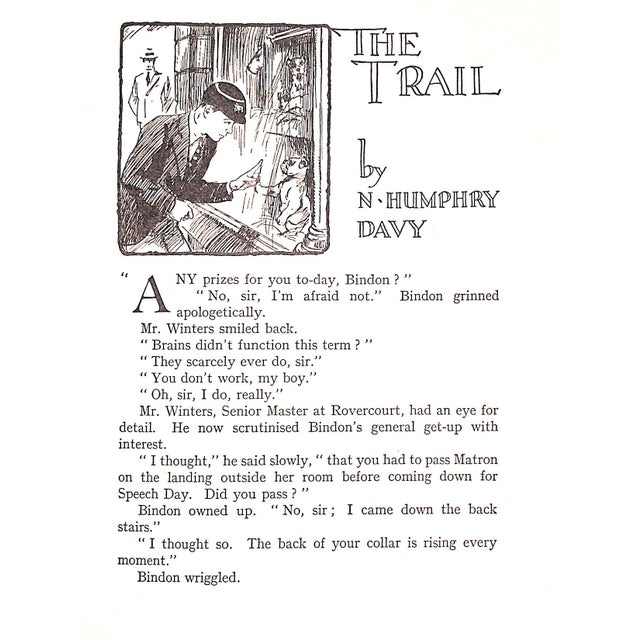 Paper "The Great Book of School Stories for Boys" 1932 Strang, Herbert [Edited By] For Sale - Image 7 of 12