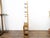 English 1880s Freestanding Bamboo and Rattan Hat Rack with Mirror and Tiles For Sale In Atlanta - Image 6 of 10