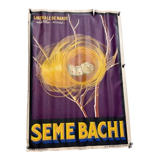 Seme Bachi Poster by Barabino and Graeve, 1929 For Sale