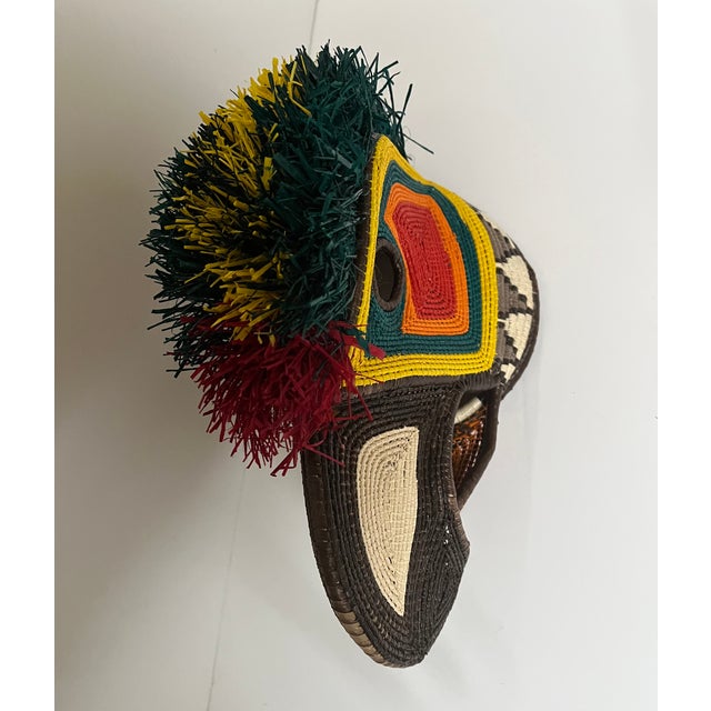 Embera Bird Mask - One-of-a-Kind For Sale - Image 4 of 6