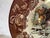 English Period 1930s Wood & Sons Alpine Ironstone Fox Hunt Themed Plate For Sale - Image 3 of 10