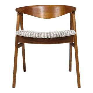 Erik Kirkegaard Danish Teak Dining Chairs , 4 Available For Sale