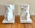 Chinoiserie Blanc De Chine White Ceramic Foo Dog Bookends For Sale - Image 4 of 8