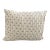 Michael Kors Throw Pillow Cover Cream Pleated Front Embellished With Golden Metallic For Sale