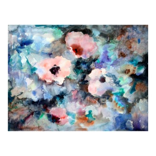 Florida Flowers Abstract by Mary Burke For Sale