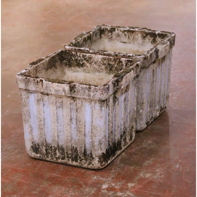 Pair of 19th Century French Normandy Cast Stone Garden Planters For Sale In Dallas - Image 6 of 11