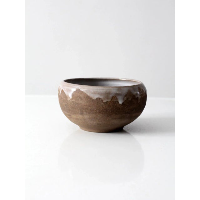 Vintage Studio Pottery Bowl For Sale - Image 10 of 10